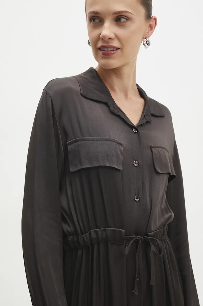 Answear Lab rochie negru 2232.IKK