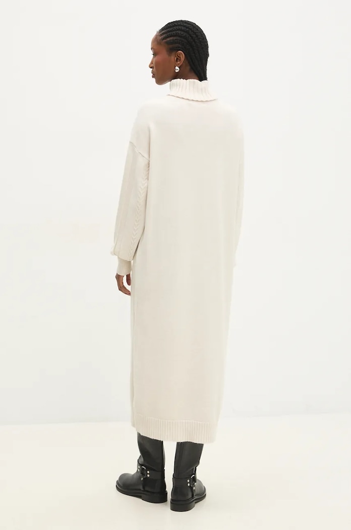 Îmbrăcăminte Answear Lab rochie W2123.hos bej