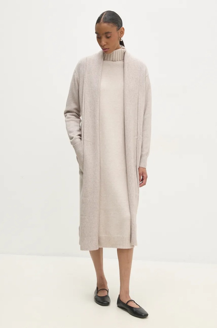 Answear Lab rochie W2123.hos bej WZ24
