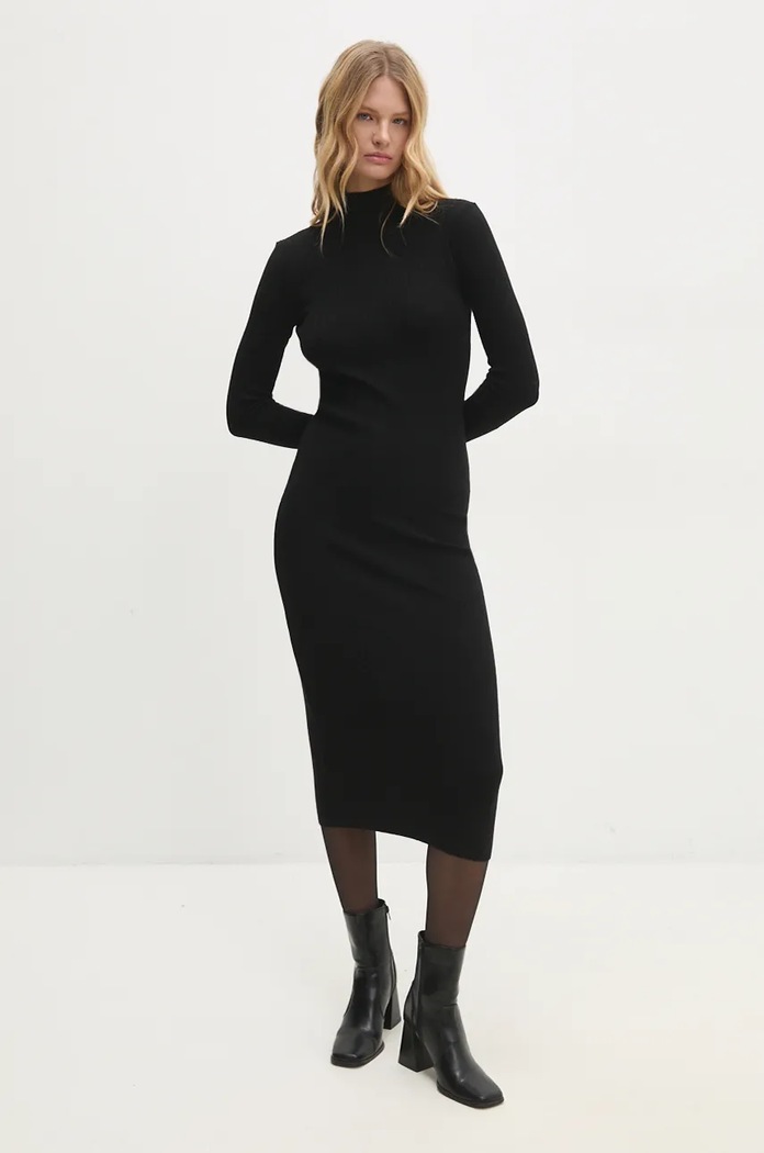Answear Lab rochie negru 231035.tos