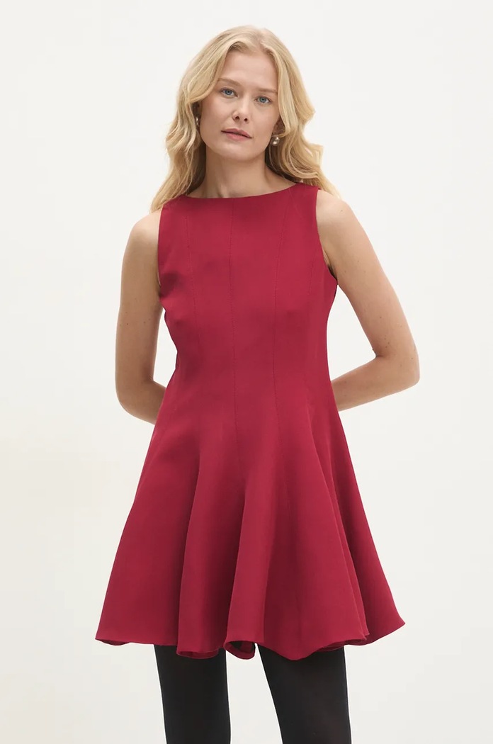 Haljina Answear.LAB mini crvena 5177.ilk