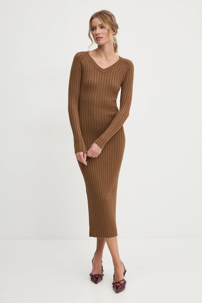 Answear Lab rochie hl037.ios maro WZ24