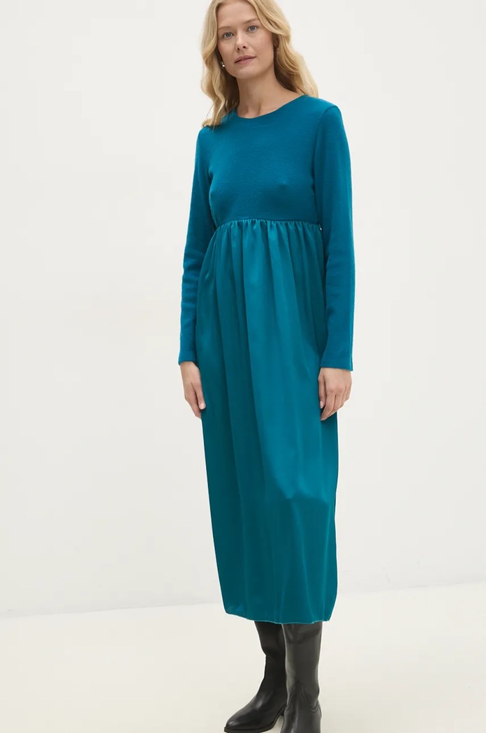 Answear Lab rochie albastru 53655.ilk