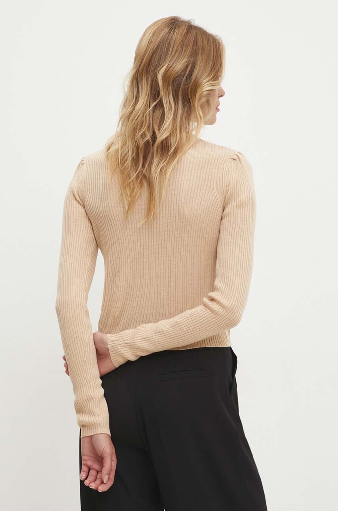Дрехи Пуловер Answear.LAB LK.248RIGBYCROPH.ums бежов