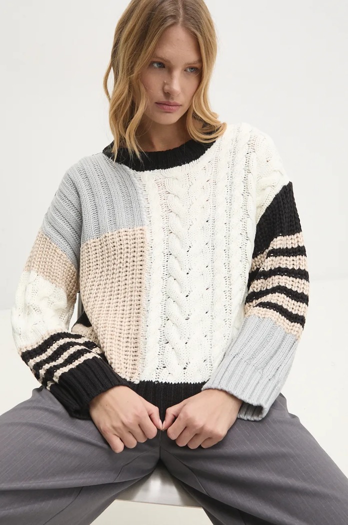 Answear Lab pulover subtiri multicolor LK.274ANTONIO.ums