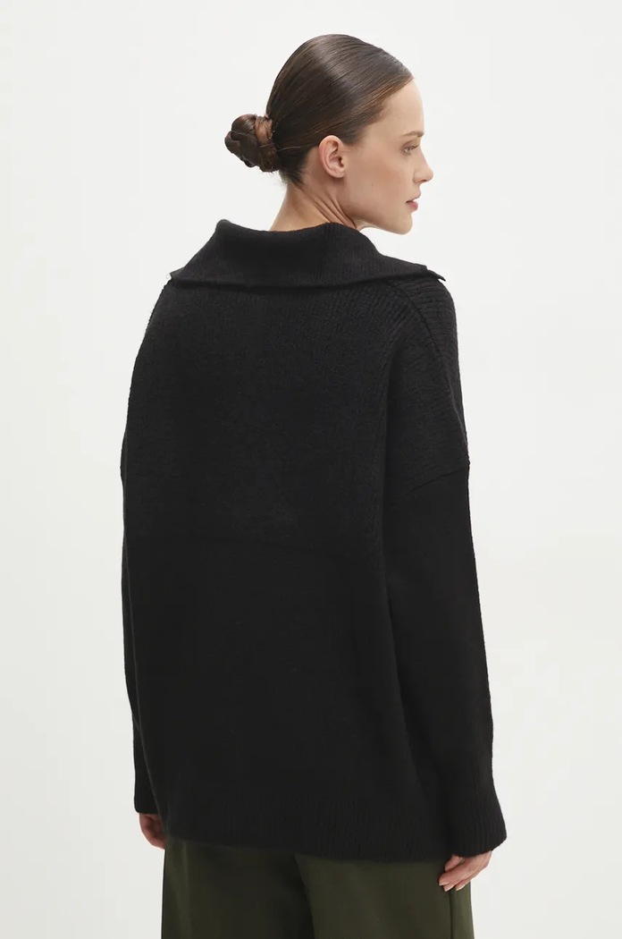 Odzież Answear.LAB sweter z wełną 22733.tms czarny