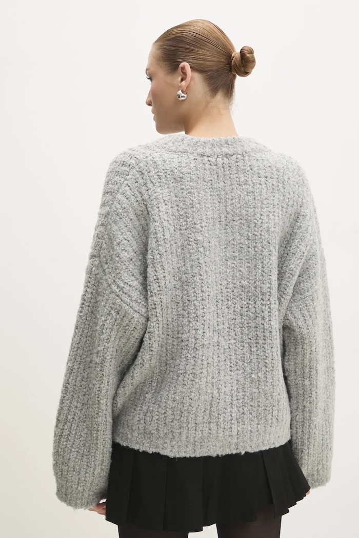 Odzież Answear.LAB sweter z wełną 1932.tlk szary