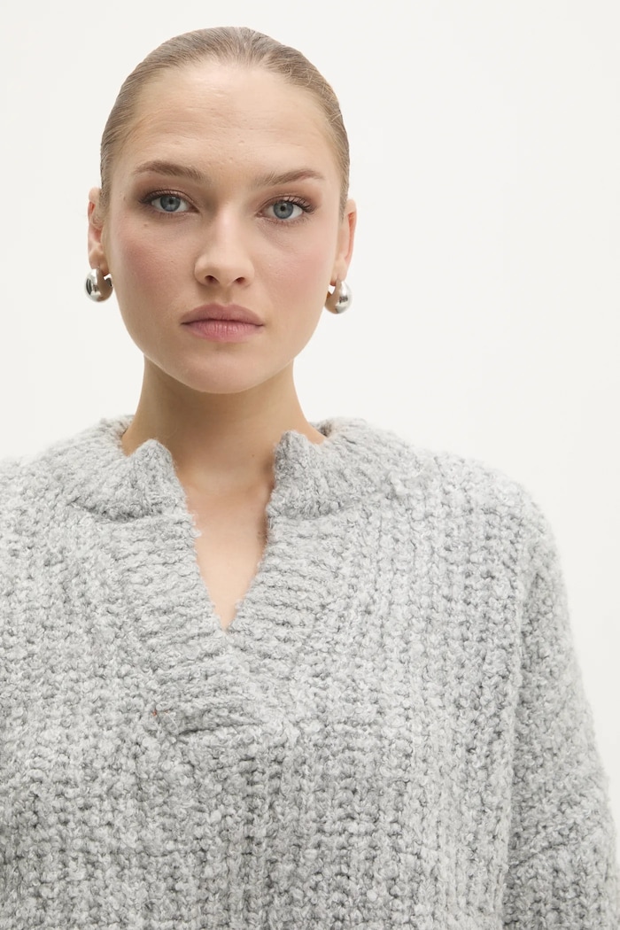 Answear.LAB sweter z wełną 1932.tlk szary