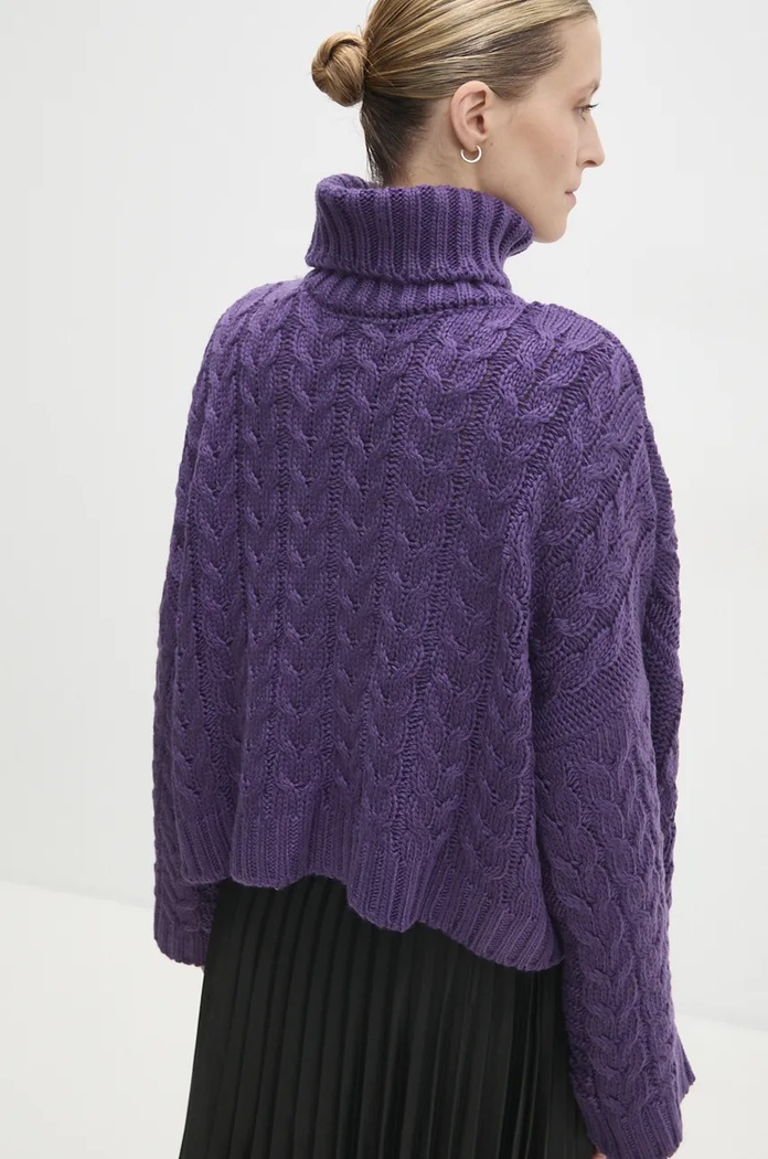 Oblečení Svetr Answear.LAB 3598.tlk burgundské