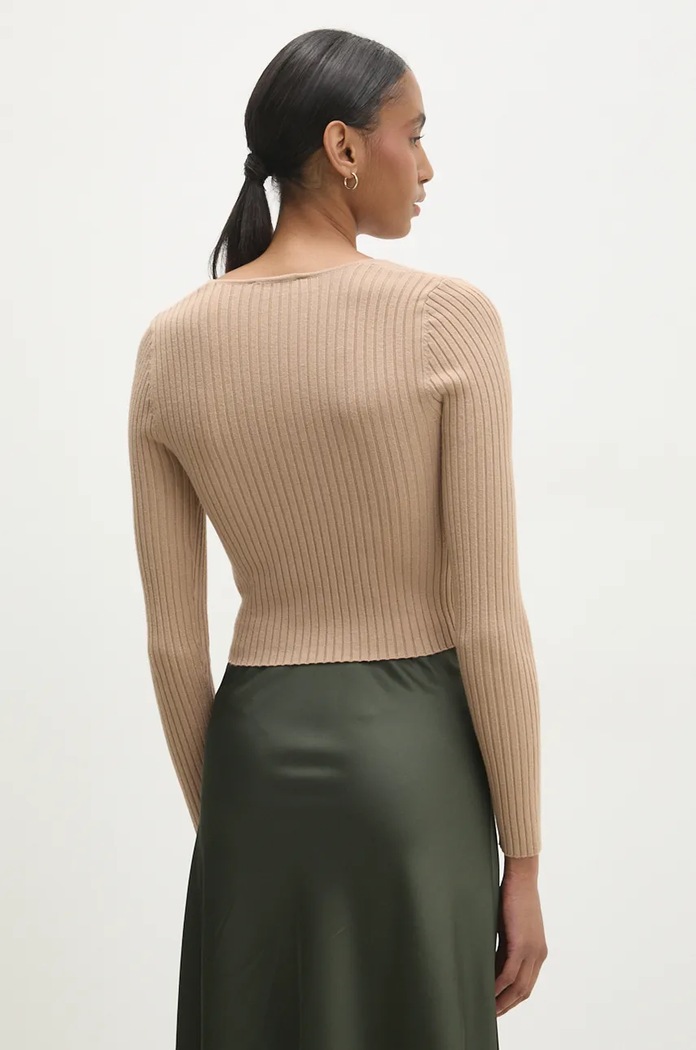 Oblečení Answear.LAB Svetr Answear.LAB MG58826.hlk hnědá