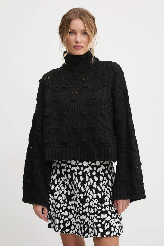Answear.LAB sweter pozostałe czarny 3580.tos