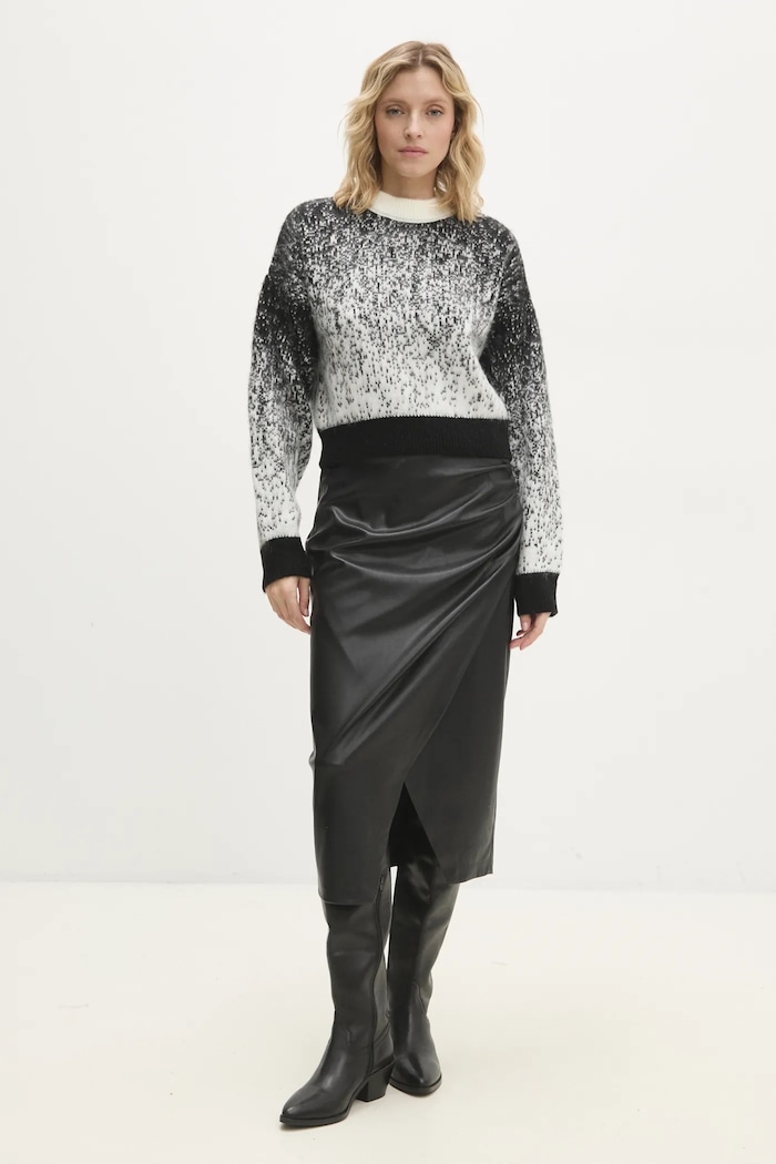 Answear.LAB sweter 7578.tos czarny WZ24