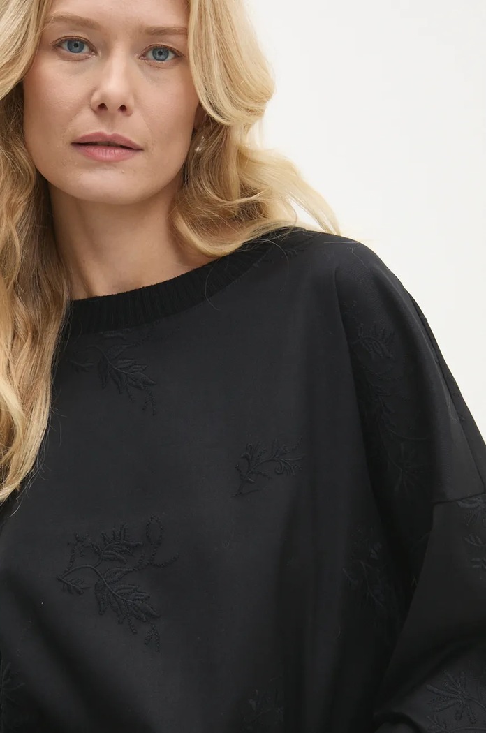 Μπλούζα Answear.LAB μαύρο esw047308.ilk