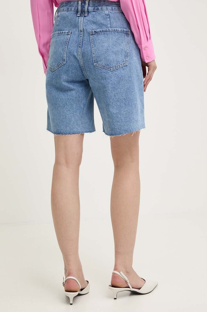Îmbrăcăminte Answear Lab pantaloni scurti jeans a1027.IKK albastru