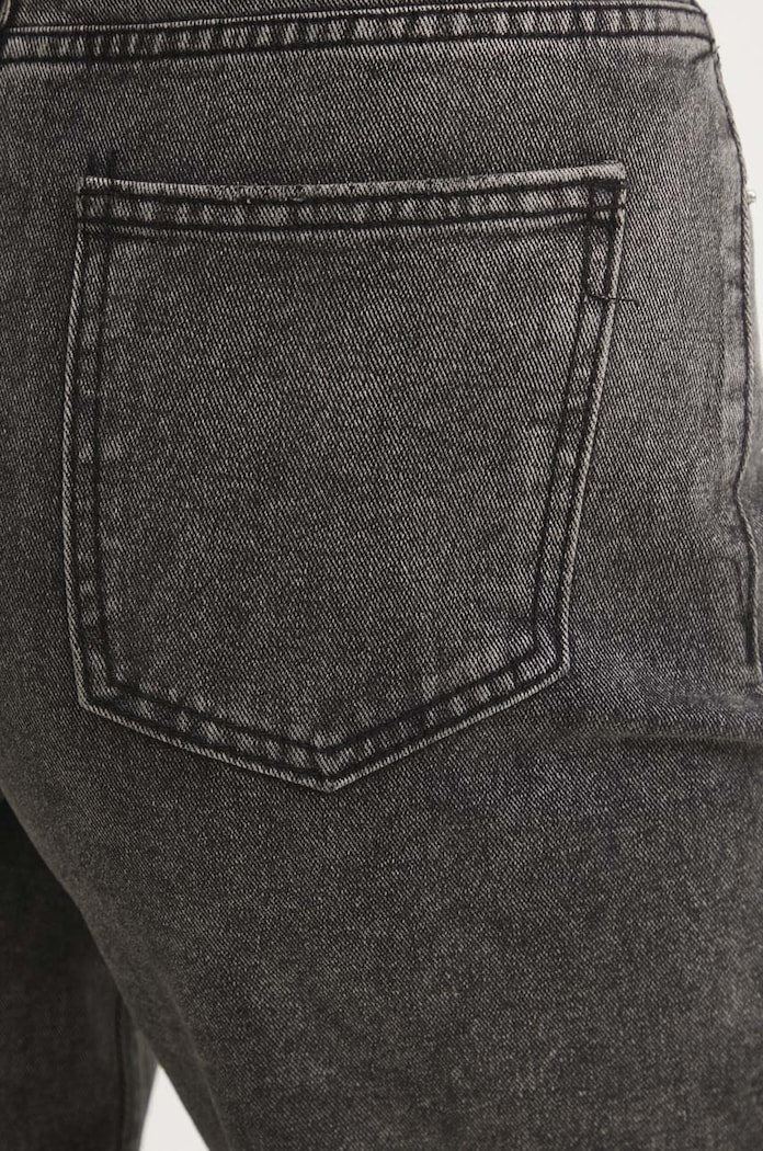 Answear.LAB szorty jeansowe czarny s21054.ims