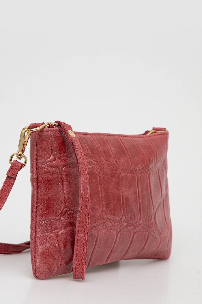 Answear Lab poseta de piele 679.HWK burgundia WW25