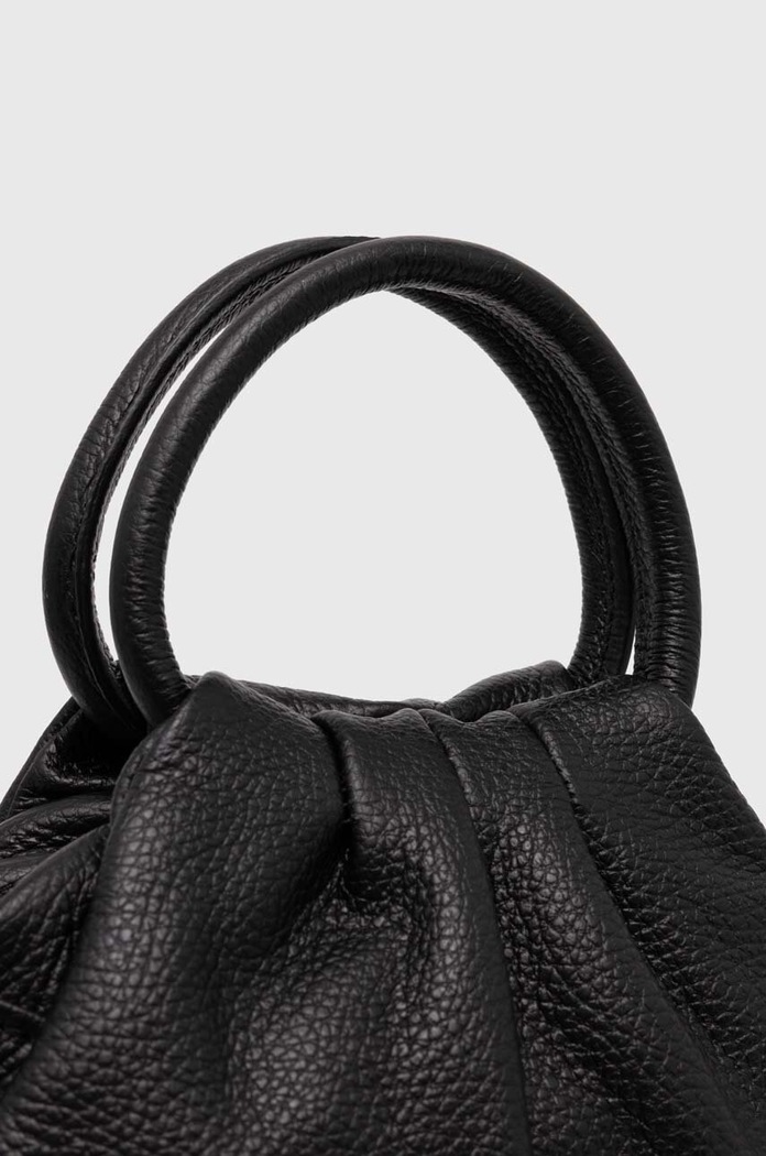 Answear Lab poseta de piele Answear.LAB 435.HWK negru
