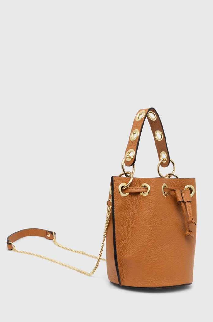 Answear Lab poseta de piele 926.1HWK maro WW25
