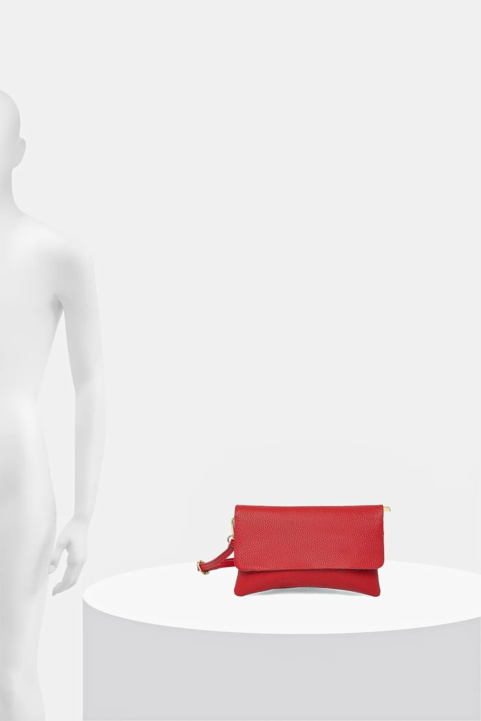 Answear Lab poseta de piele Answear.LAB rosu 433.hh