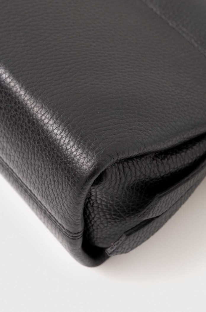 Answear Lab poseta de piele negru t0394.fms