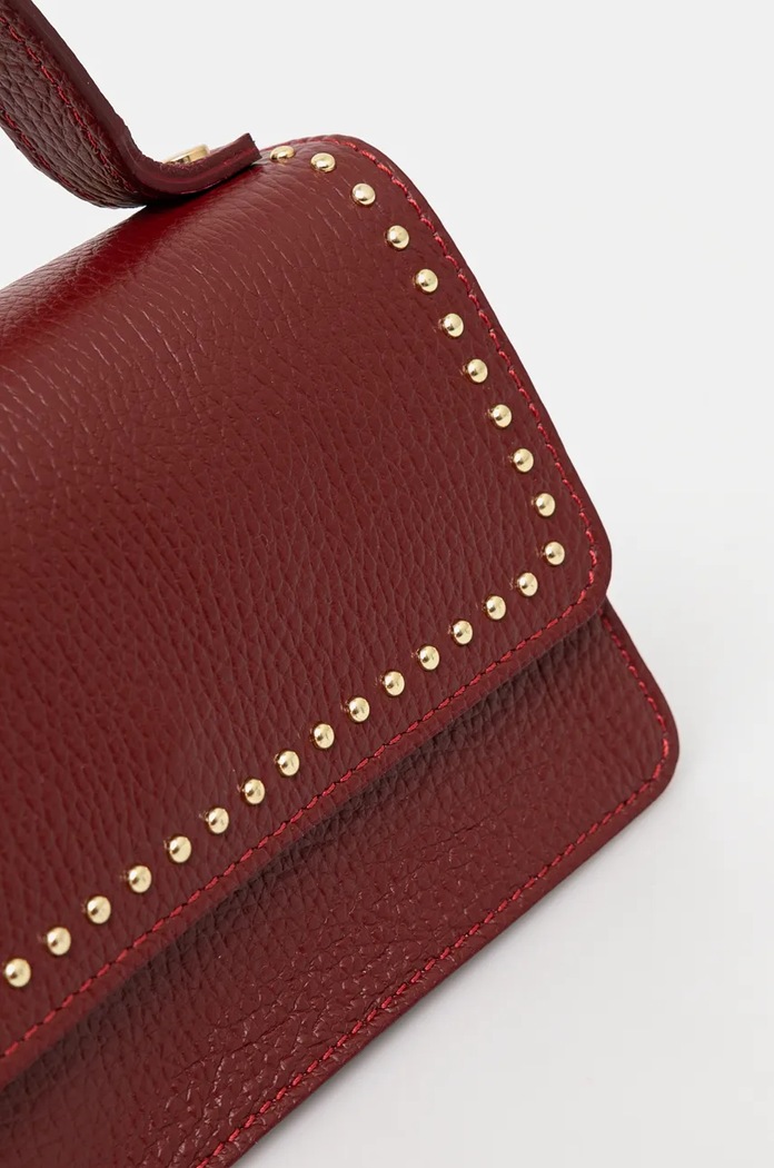 Answear Lab poseta de piele rosu 241214.HLK