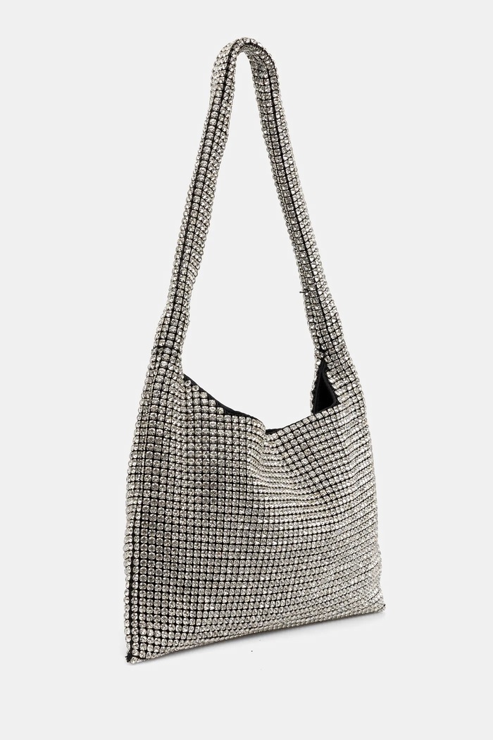 Kabelka Answear.LAB 1124.CMS strieborná WW25