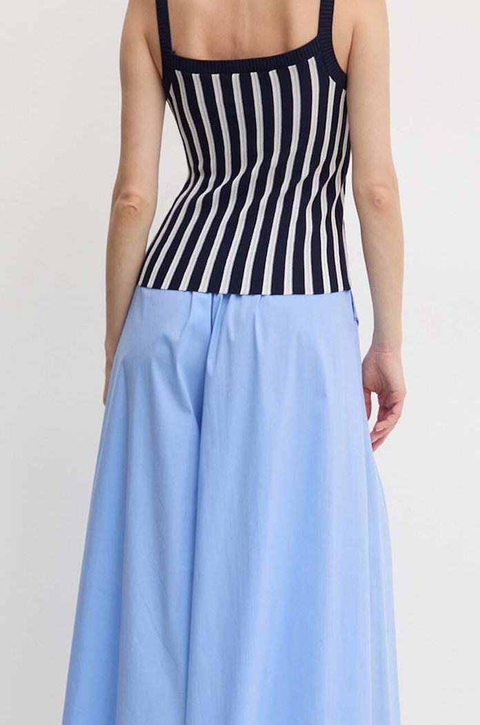 Oblečení Answear.LAB Top Answear.LAB 1013.TMS námořnická modř