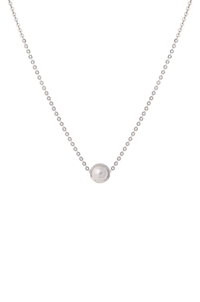 ANIA KRUK collana d'argento Oval argento argento SGCNS1200
