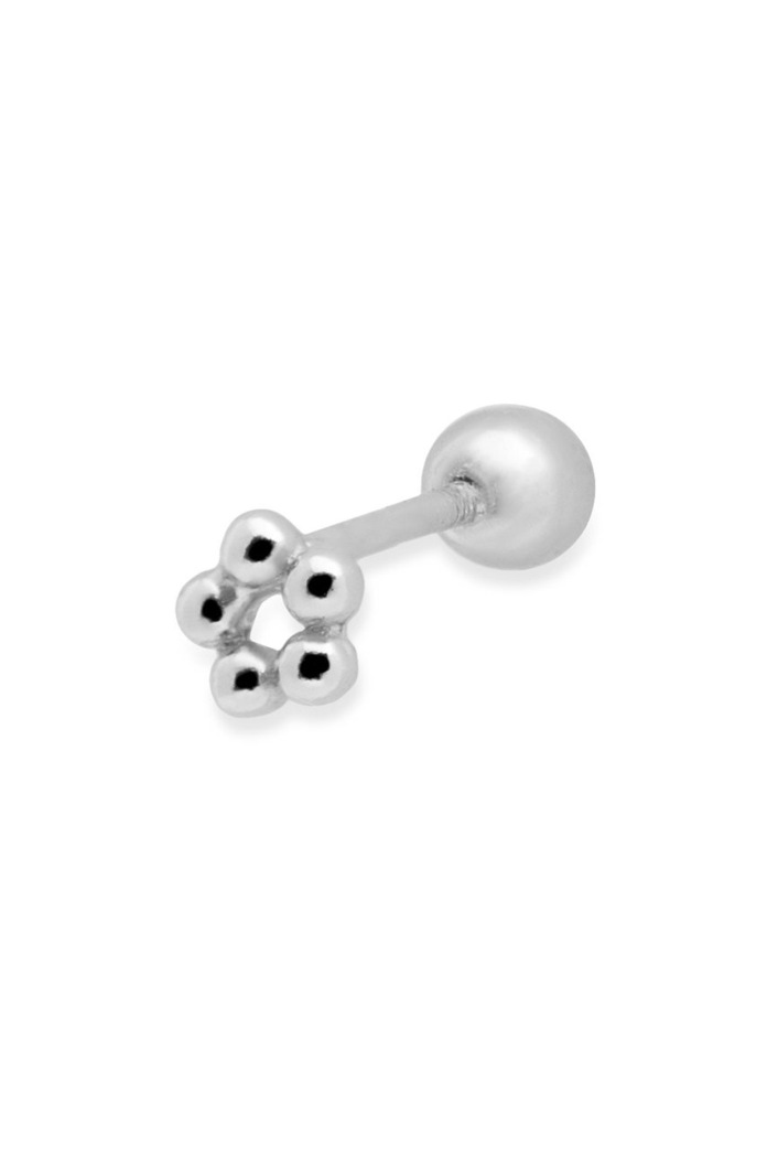 Сребърна обица ANIA KRUK Piercing Rock It да сребърен SRUKS0310
