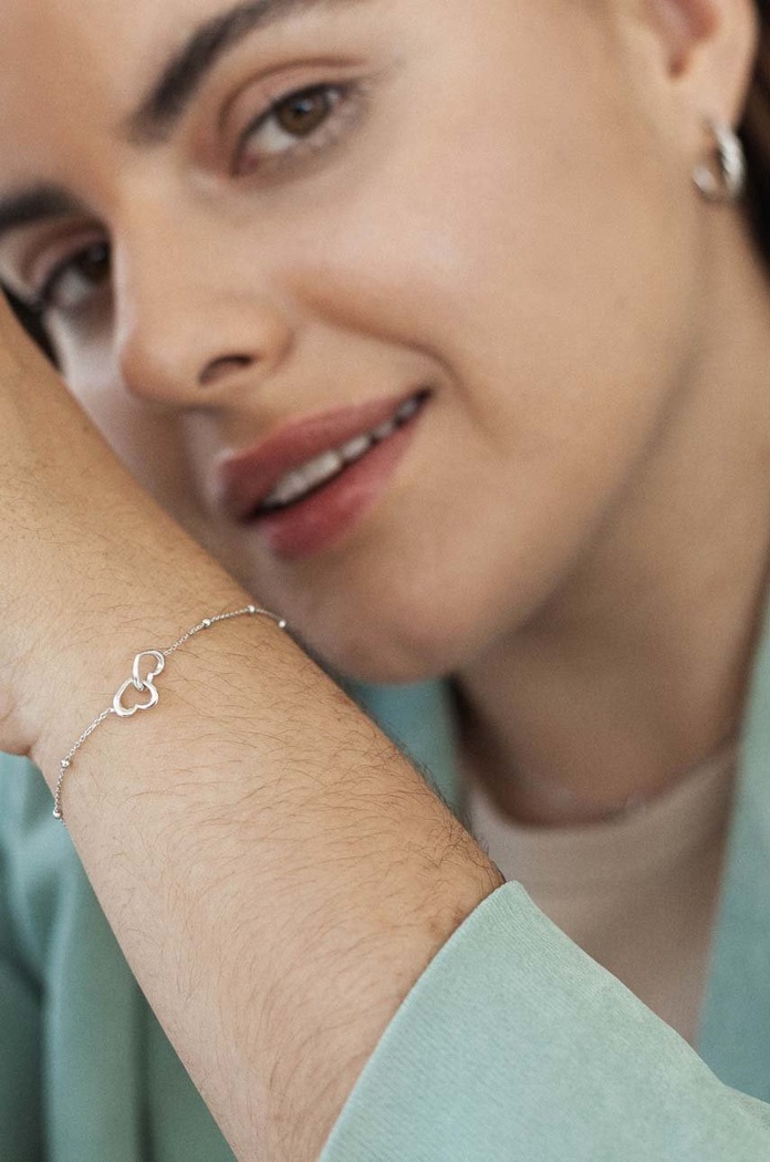Accesorii ANIA KRUK bratara de argint Romantica SLTAS2280 argintiu
