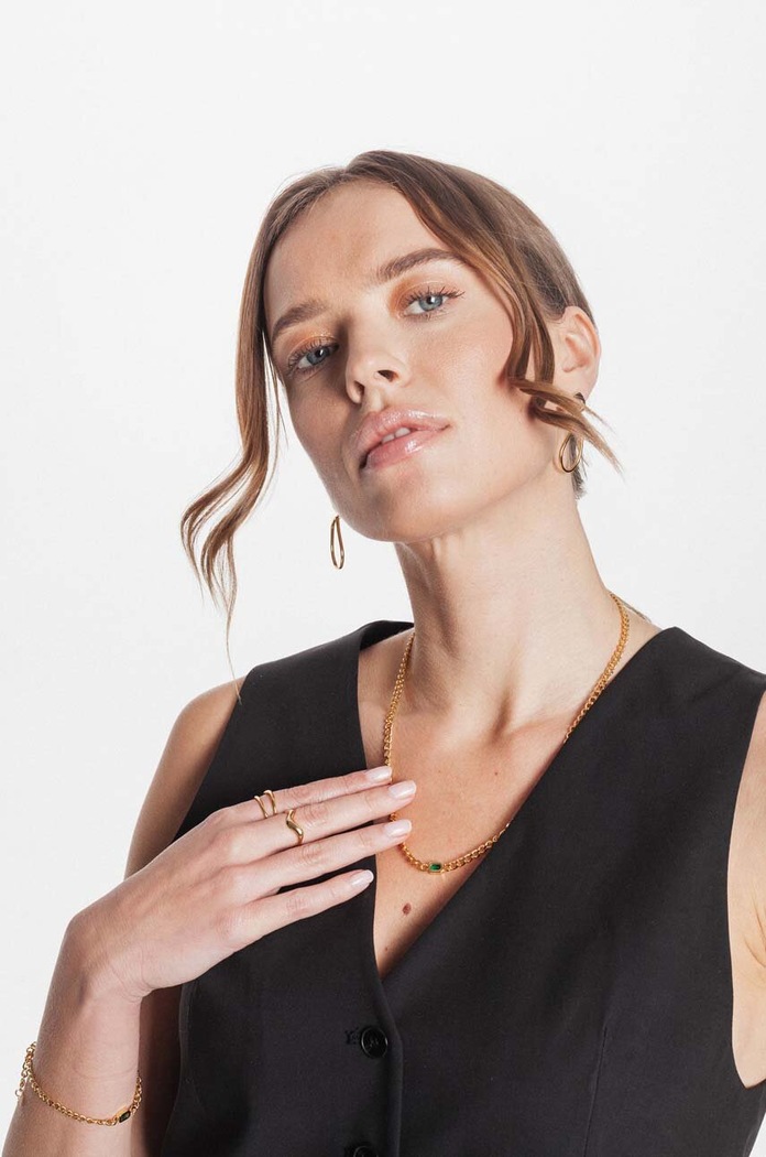 Prstan ANIA KRUK TRENDY zlata MRUPM1240Z