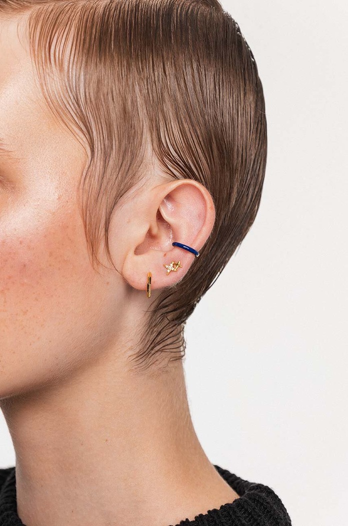 Dodatki Piercing uhan ANIA KRUK ROCK IT SRUKC1742Z zlata
