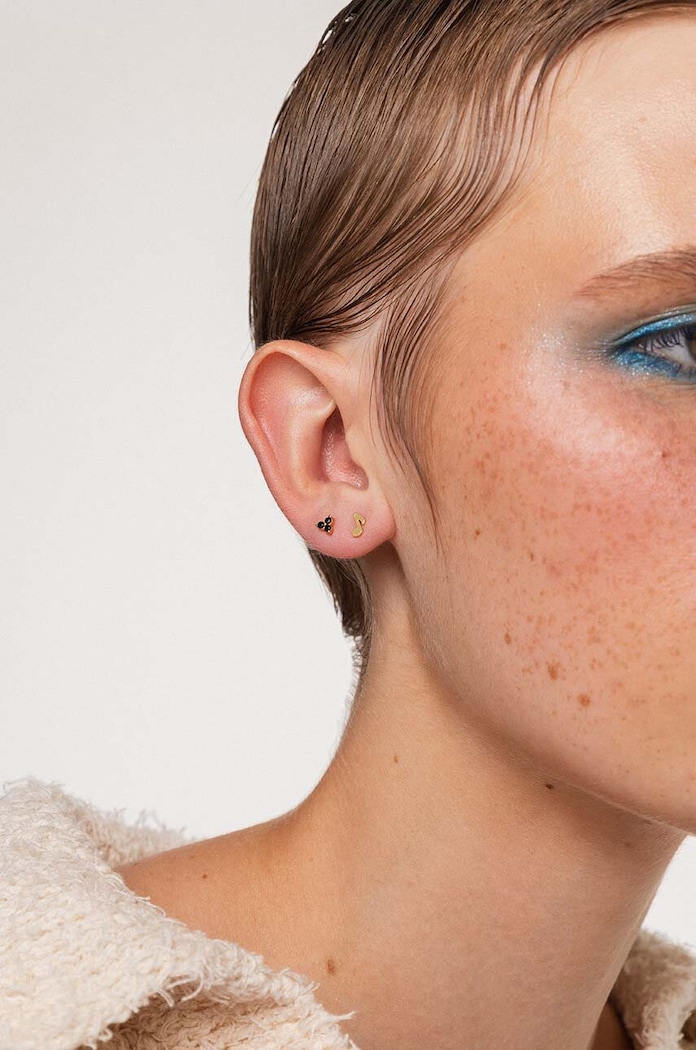 ANIA KRUK piercing fülbevaló ROCK IT arany SRUKC1781Z
