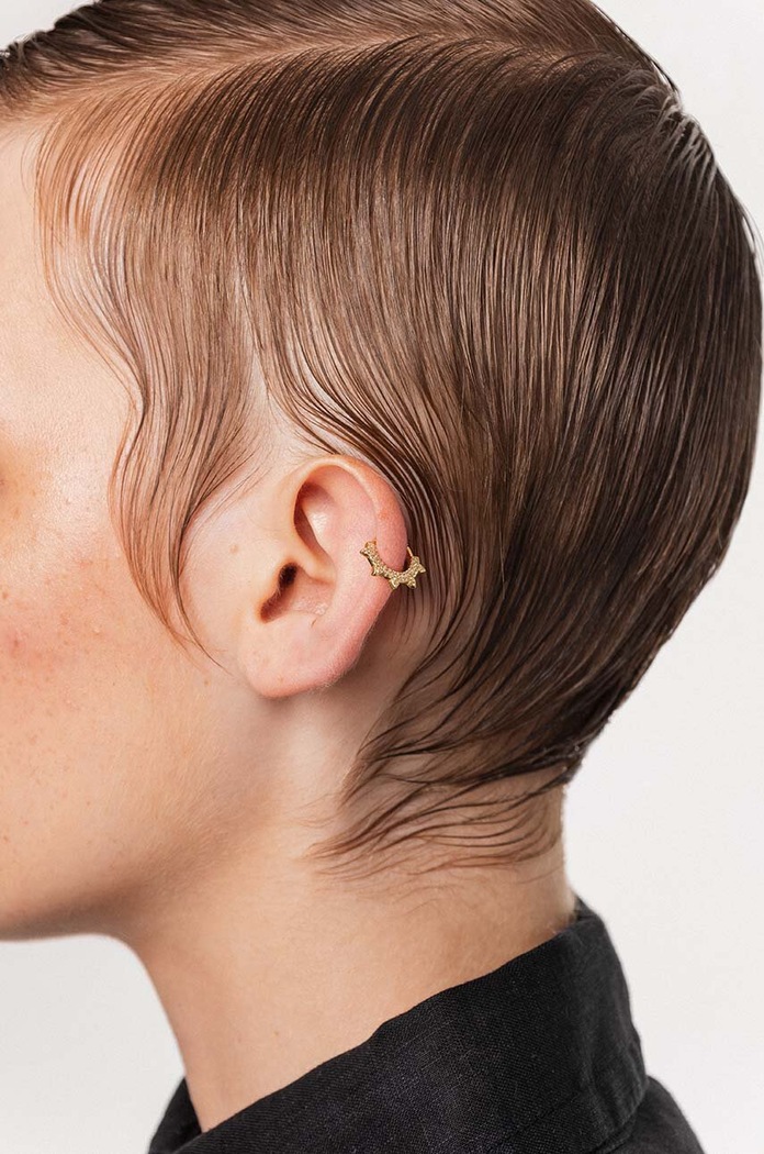 Piercing uhan ANIA KRUK ROCK IT zlata SRUKC1922Z