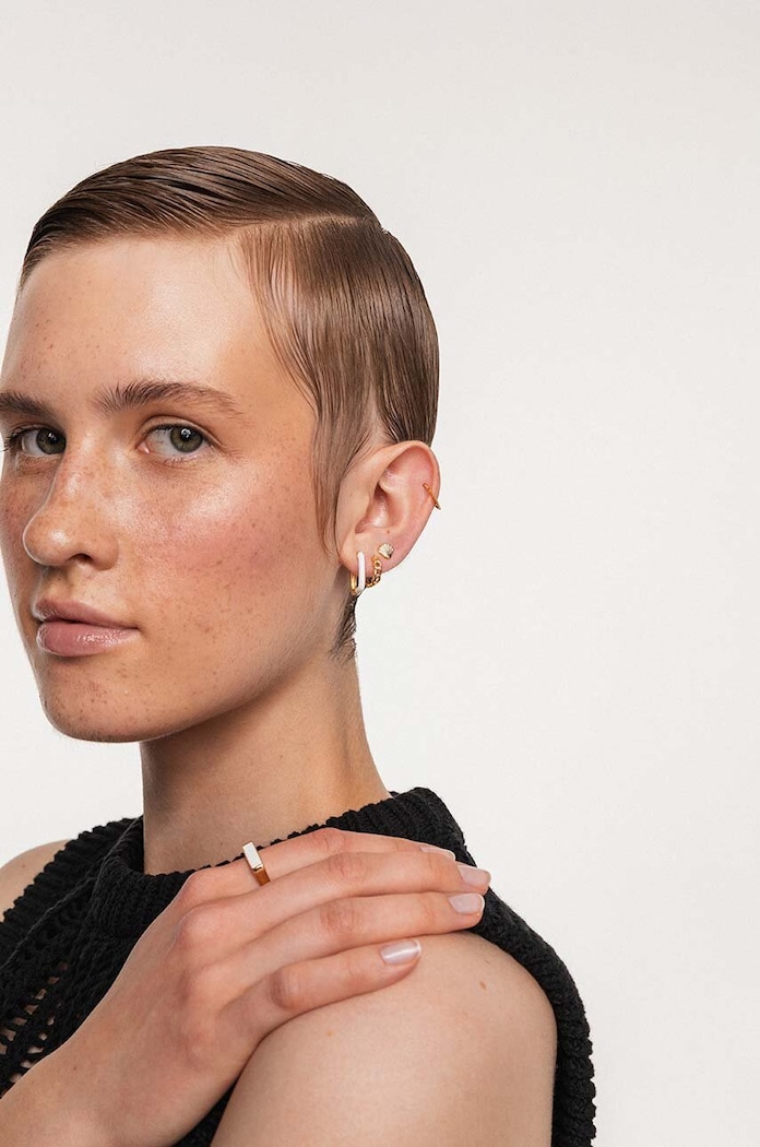 ANIA KRUK cercel piercing ROCK IT aur SRUKE1762Z