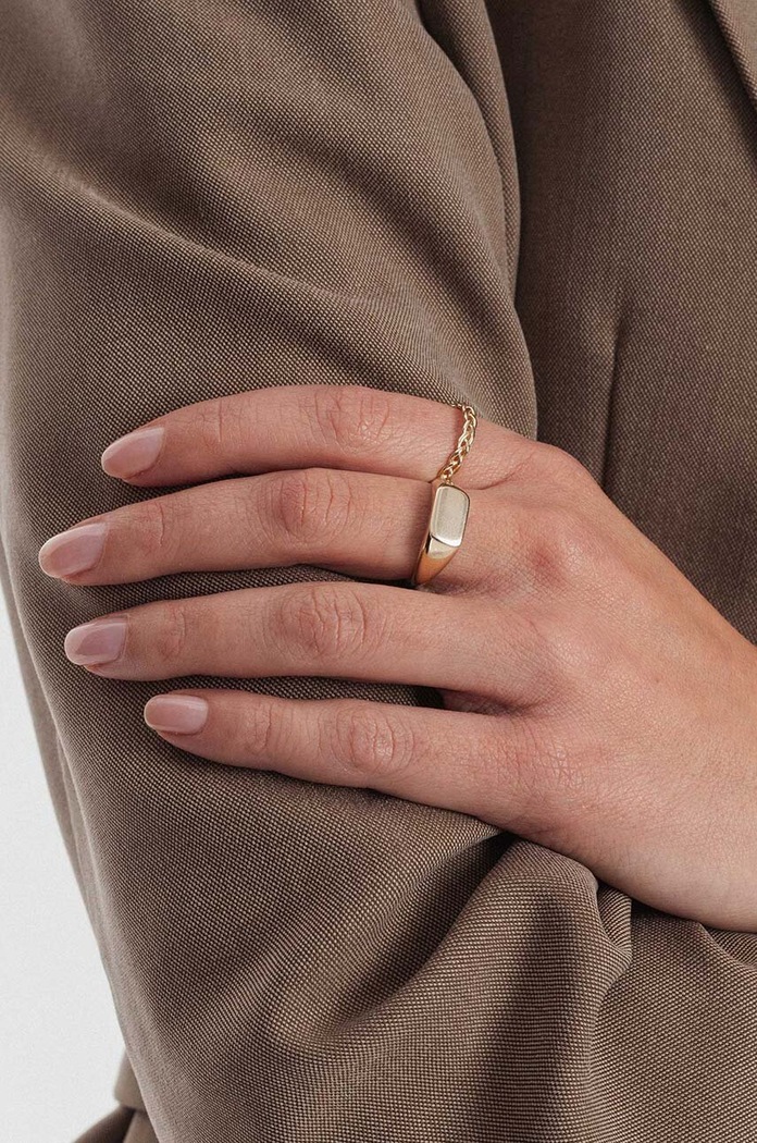 ANIA KRUK anello in oro ROYAL oro ZAFPZ0020