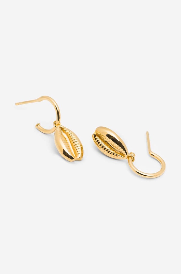 Позлатени сребърни обици ANIA KRUK ARIEL SJDKS0280Z злато ZA00