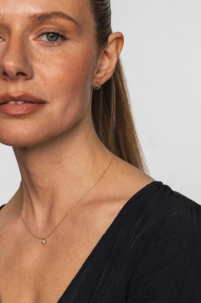 Doplňky Zlatý náhrdelník ANIA KRUK GLOW ZEMNC2242 zlatá