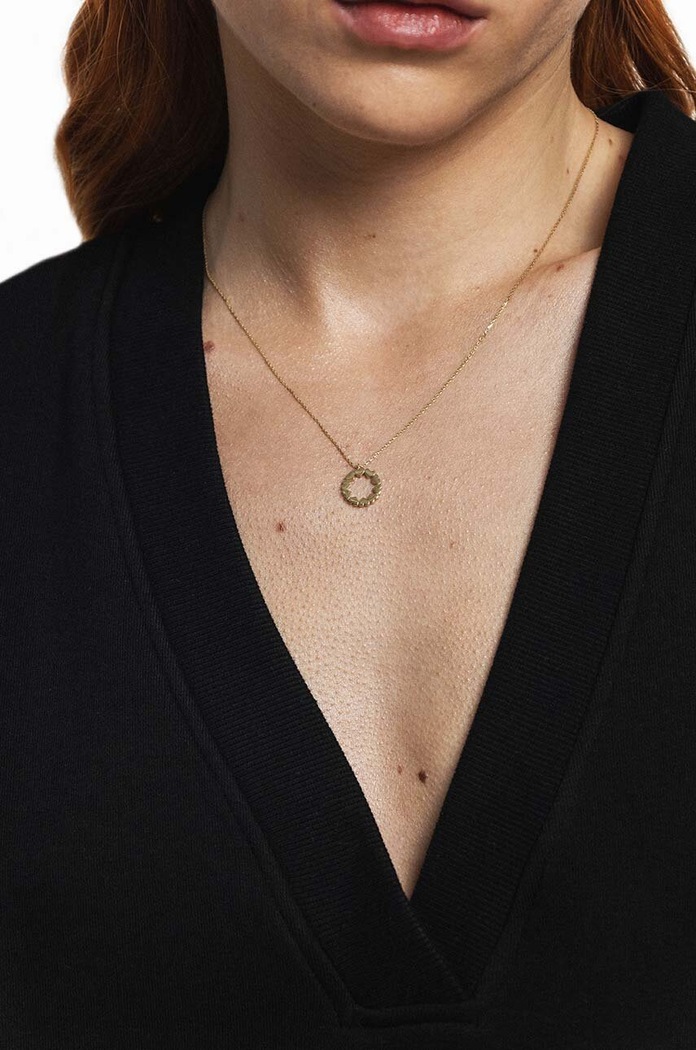 Doplňky Zlatý náhrdelník ANIA KRUK SOFT ZEMNZ2090 zlatá