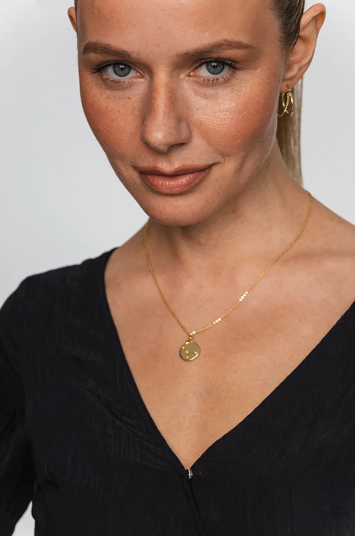 ANIA KRUK naszyjnik pozłacany AMULETY złoty MRUNM2300Z