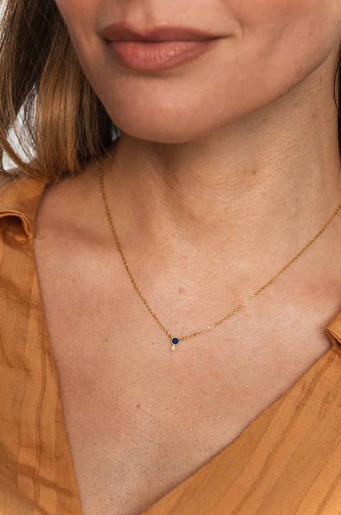 Doplnky Strieborný pozlátený náhrdelník ANIA KRUK DUO SMRNN1384Z zlatá