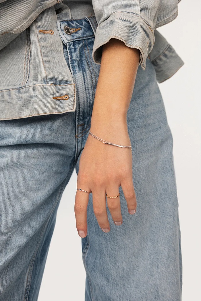 Akcesoria ANIA KRUK bransoletka srebrna TRENDY SLTAS3170 srebrny