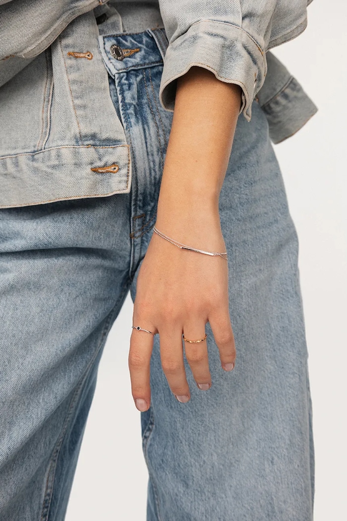 Akcesoria ANIA KRUK bransoletka srebrna TRENDY SLTAS3170 srebrny