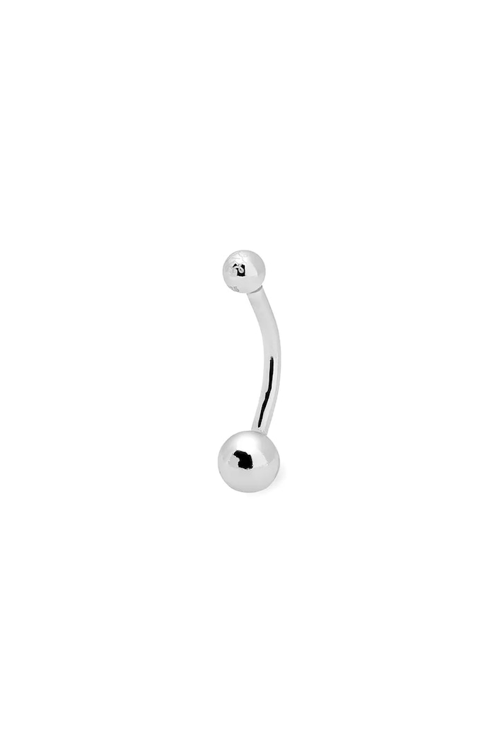 ANIA KRUK piercing de argint pentru buric ROCK IT Gift Box argintiu SRUKS2790