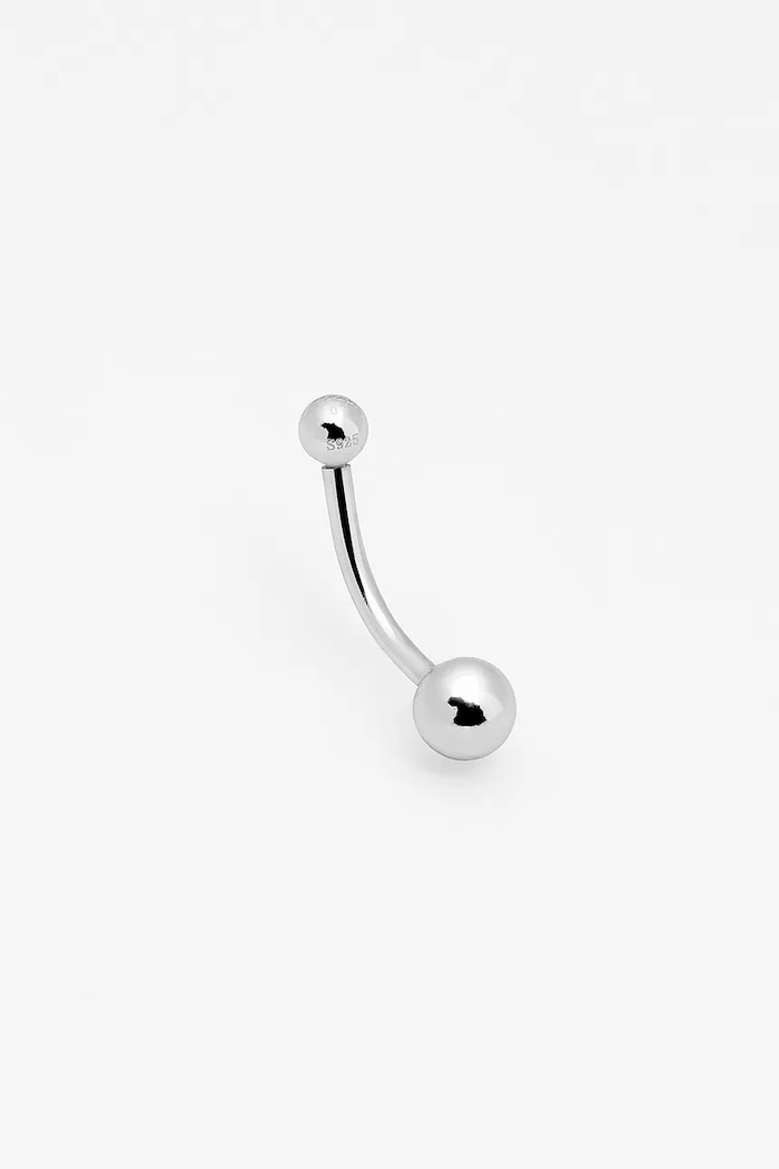 ANIA KRUK piercing de argint pentru buric ROCK IT SRUKS2790 argintiu ZA00