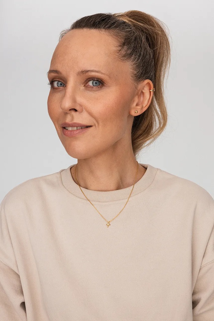 Doplňky Náhrdelník ANIA KRUK BELIEVE MMRNC1722Z zlatá