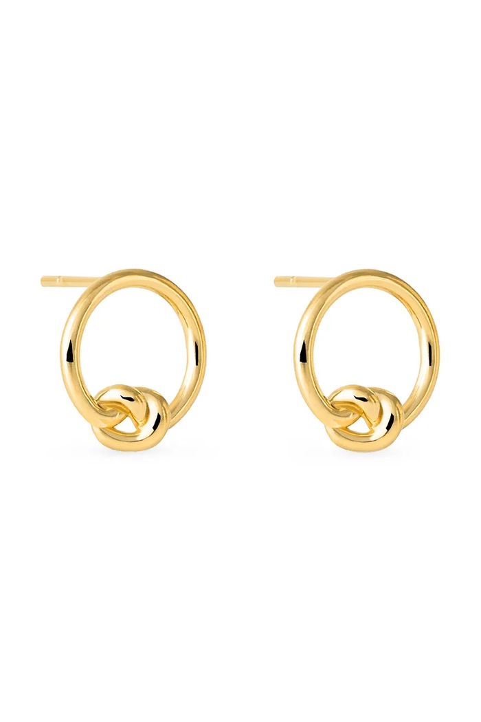 ANIA KRUK cercei din argint placat cu aur TRENDY placat cu aur aur SGCKS3170Z