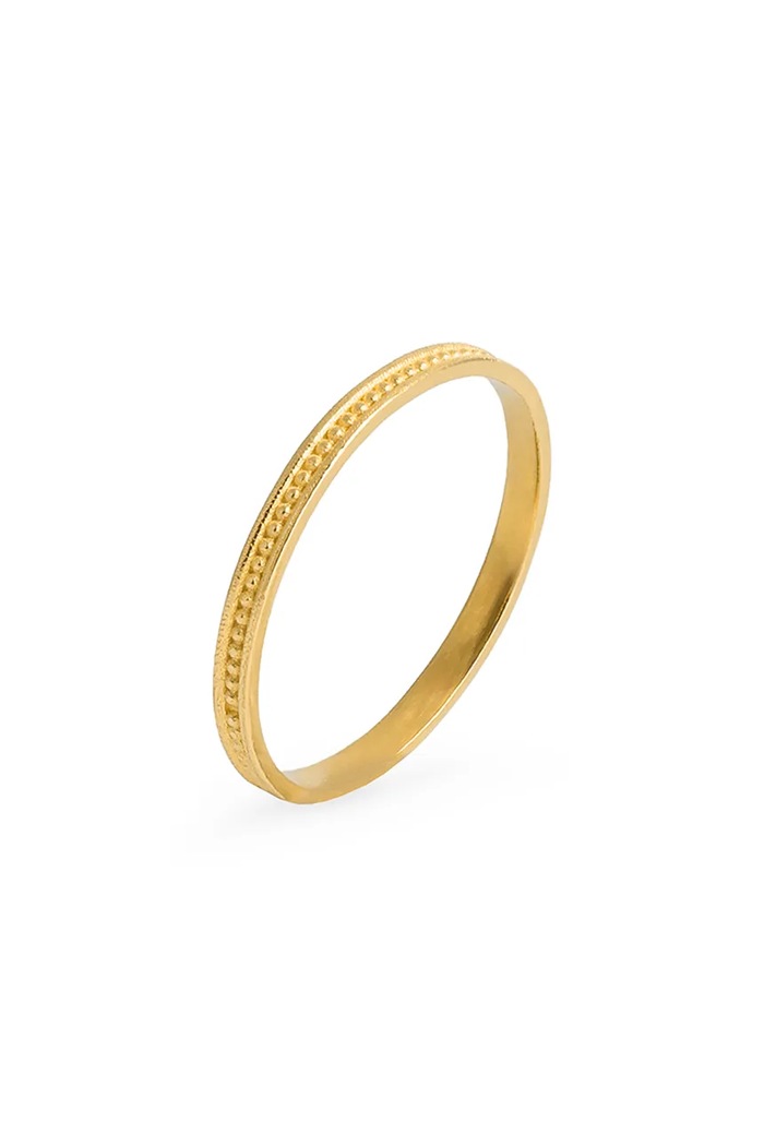 Pozlacený stříbrný prsten ANIA KRUK TRENDY pozlacení zlatá SMIPS0620Z