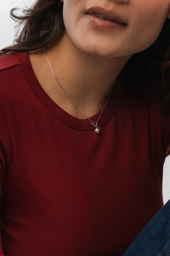 Stříbrný náhrdelník ANIA KRUK ARIEL SLTNP3142 stříbrná ZA00