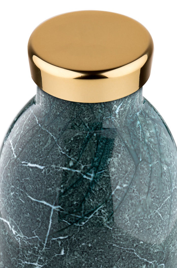 Akcesoria 24bottles butelka termiczna Clima Green Marble 500ml Clima.500.Green.Marble turkusowy